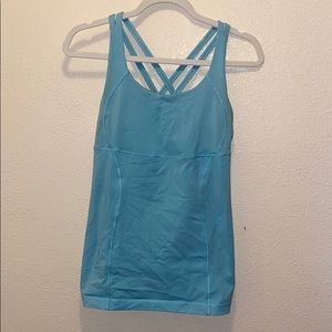 Lululemon built in bra energy tank